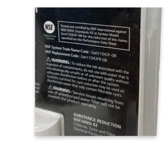 LG Water Filter LT500P/PC/PCS Refrigerator Replacement Cartridge 500 Gallons NEW - Picture 4 of 9